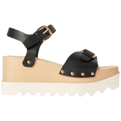 StellaMcCartney搭扣厚底凉鞋