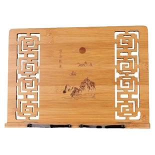 教师批改作业支架多功能木质阅读架读书看书架护颈椎简易便携书托