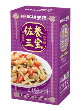 宏绿佐餐三宝70g榨菜腌菜