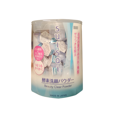 郭婧日本嘉娜宝Suisai酵母酵素洁面粉洗颜粉去黑头角质清洁保湿
