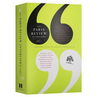 The Paris Review Interviews 1 巴黎评论作家访谈1 英文原版 Philip Gourevitch 全英文版进口英语书籍