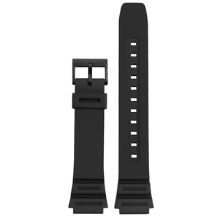 适配卡西欧小方块树脂手表带AE1200 1300/W-216凸口硅胶学生表链