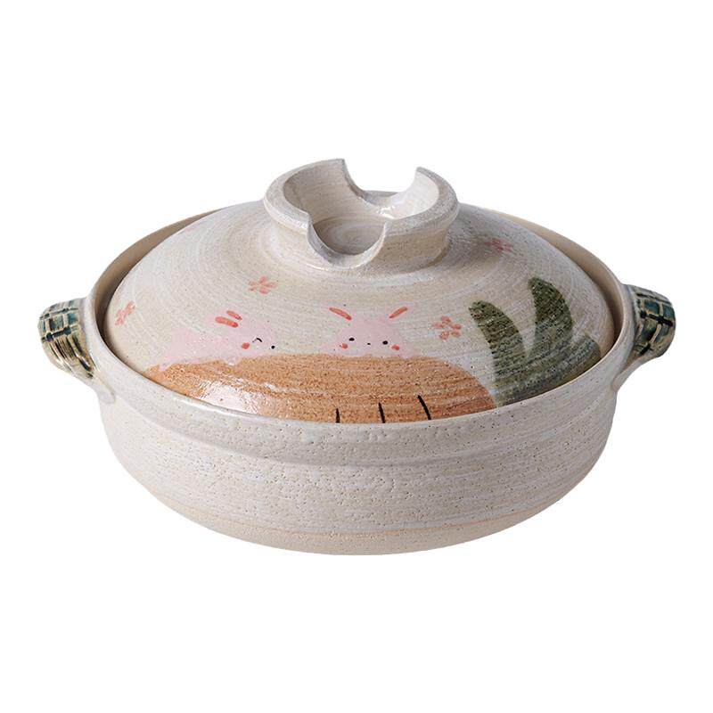 万古烧土锅家用陶瓷土锅