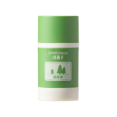 绿鼻子驱蚊膏防蚊虫叮咬户外露营