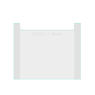 北京六一DYCZ-24DN电泳玻璃板wb垂直电泳槽蛋白制胶凝胶跑胶电泳仪配件 加样梳子式样格Western Blot平板凹板