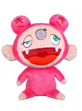 公仔毛绒潮玩玩偶现货村上隆