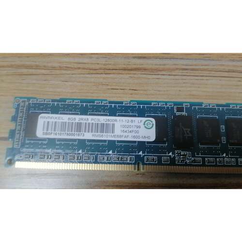 RAMAXEL 8GB 2RX8 PC3L-12800R-1询价