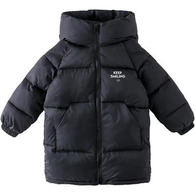 棉花堂中长款棉服2024秋冬新款