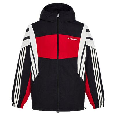adidas阿迪达斯三叶草男子运动休闲夹克外套KW4809