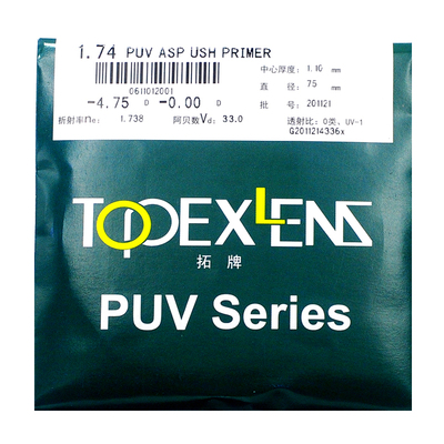 拓牌韩国抗辐射紫外线近视眼镜片