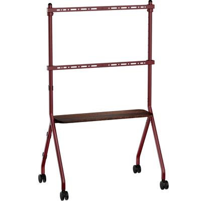 北弧落地式电视机支架可移动推车