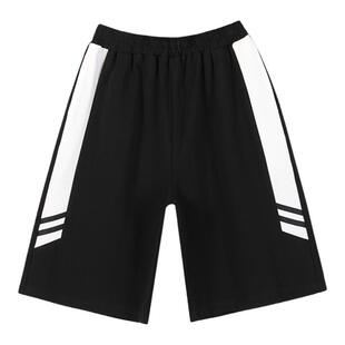 休闲短裤初中生夏季少女高中生居家百搭宽松运动五分裤时尚卫裤