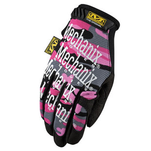 美国Mechanix技师基础款粉红战术迷彩户外骑车爬山防护保暖手套女