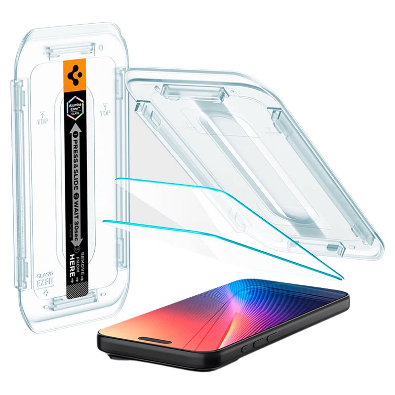 Spigen 适用于苹果iphone17钢化膜新款17Pro Max手机贴膜高清防摔17plus防爆玻璃膜防耐刮抗指纹保