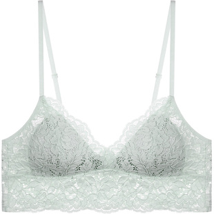 【品牌特惠】宝诗嫣u型美背薄款内衣女性感法式蕾丝无钢圈文胸罩