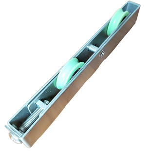 承重型13 15宽不锈钢长条轮断桥铝推拉移门滑轮双层中空玻璃下轮