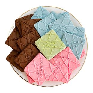 饼干蛋糕装饰插件酸奶碗配料蓝色薄脆粉色巧克力冰淇淋甜品摆件