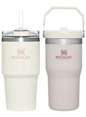STANLEY巨无霸网红不锈钢真空保温保冷吸管杯车载便携拎拎杯591ML