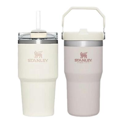 STANLEY巨无霸网红不锈钢真空保温保冷吸管杯车载便携拎拎杯591ML