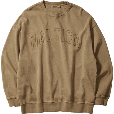 nauticawhitesail圆领卫衣