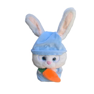 可爱兔老大新款车尾挂件卡通公仔汽车外装饰机车后背方箱可拆卡扣