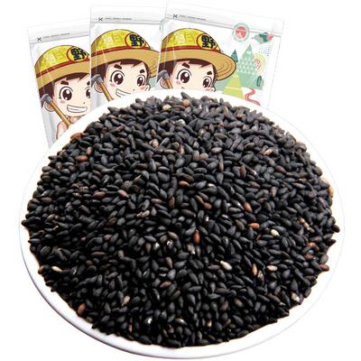 野三坡炒熟黑芝麻优质熟黑芝麻