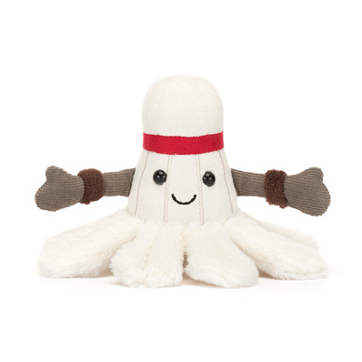英国Jellycat趣味运动羽毛球毛绒玩具安抚玩偶公仔娃娃生日礼物