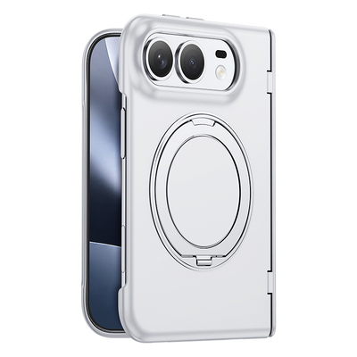 现货适用iPhone Duo手机壳阔折叠新款苹果duo保护套iphone duo高端超薄磨砂磁吸旋转支架中轴duo全包外壳