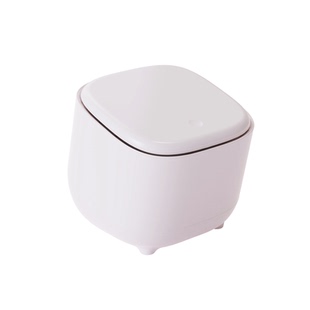 桌面垃圾桶办公桌床头柜茶几学习桌高颜值简约双层按压弹盖迷你