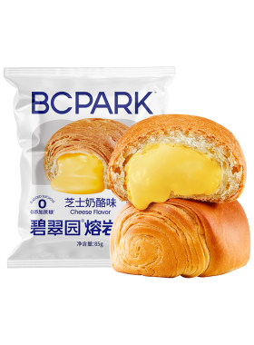 一囗爆浆松软丝滑熔岩面包