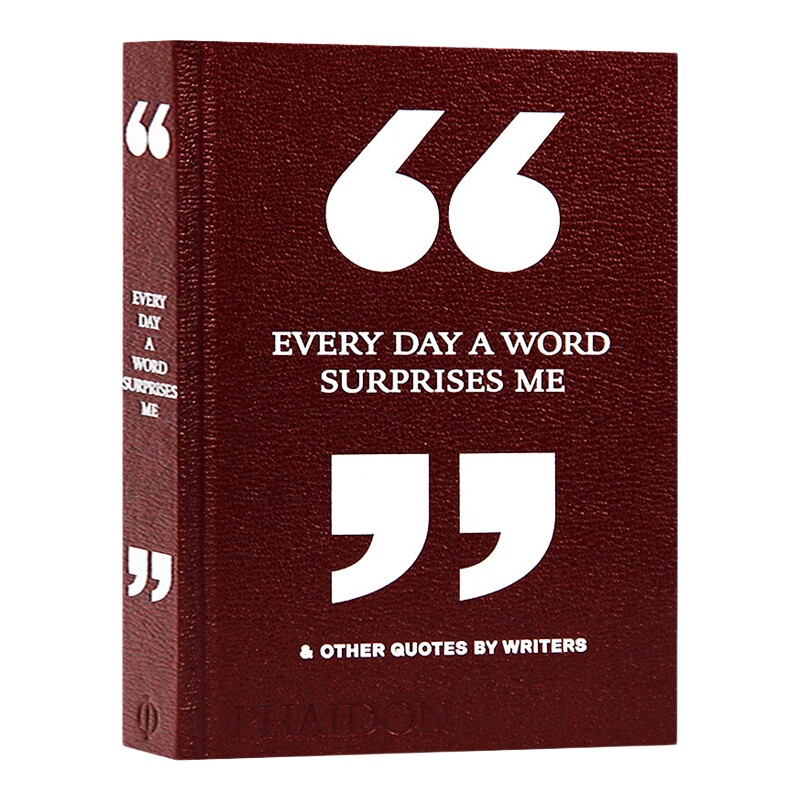英文原版 Every Day a Word Surprises Me 每天让我惊叹的一句话以及其他作家的引述 精装 英文版 进口英语原版书籍
