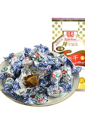 上海老字号纯牛腿肉五香牛肉干