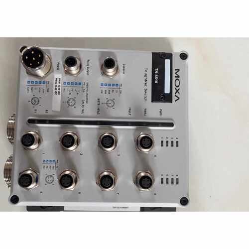 议价摩莎TN系列交换机调试线CBL-M12FF5PF9-BK-150-IP67  全新现