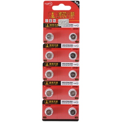 AG5/LR754纽扣电池手表电子