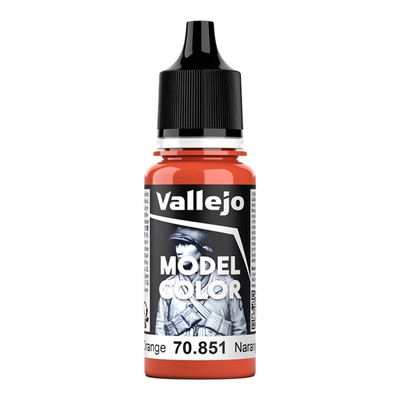 vallejo70851亮橙色水性模型漆