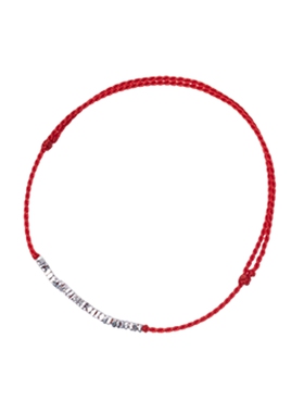 精致s925纯银碎银子手绳