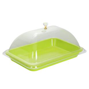 食品级密胺卤菜展示盘带盖子摆摊餐用托盘带盖凉菜份数盘防尘盖子