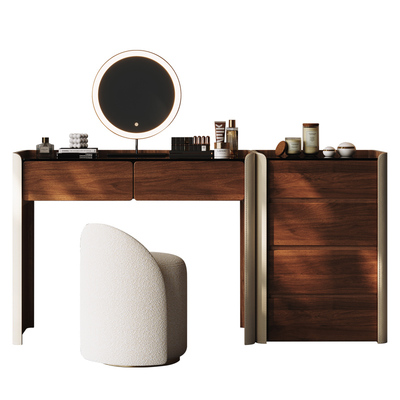 梳妆台卧室现代简约小户型高级感