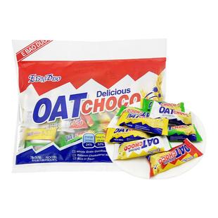 俄罗斯进口馆马来西亚风味燕麦酥果仁酥糖杂粮巧克力棒零食喜糖果