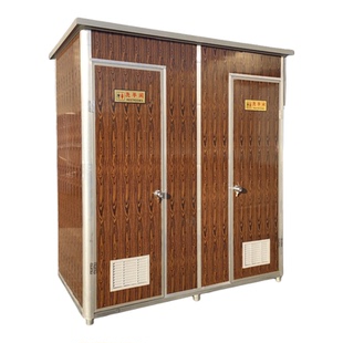 工地移动厕所户外家用卫生间农村临时活动旱厕改造室外一体洗澡房