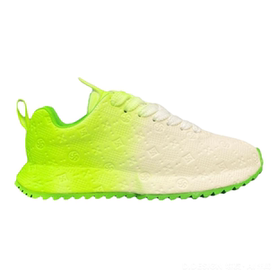 厚底阿甘鞋2026春季新款皮面渐变色内增高德训老爹鞋爆款超火男鞋