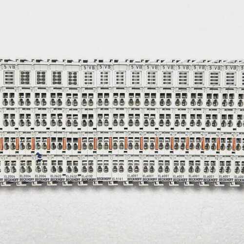 BECKHOFF EK1100 ETHERCAT COUPLER WITH INPUT OUTPUT MODULES