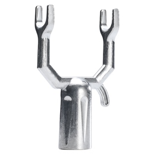 加厚铝合金衣叉配件替换头晾衣杆叉头衣杆头子家用收衣杆晾衣叉子