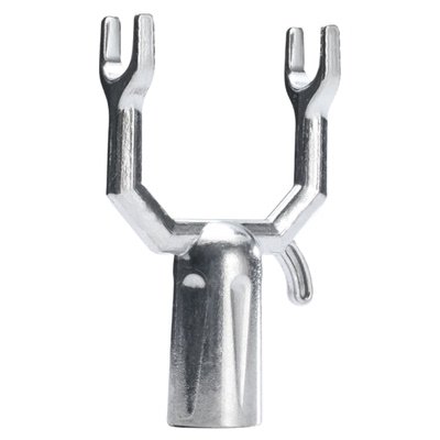 加厚铝合金衣叉配件替换头