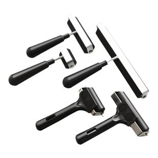 版画滚筒油墨工具套装画画墨滚轮4寸3小学生美术专用拓印压花滚轴油滚子平整橡胶滚筒刷涂刷木刻板马莲木蘑菇