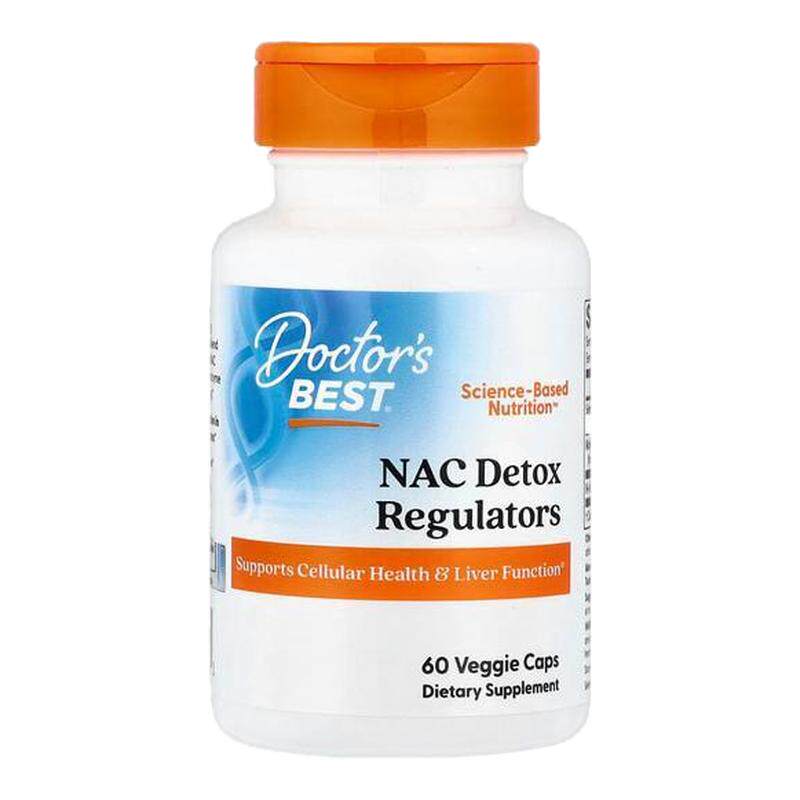 Doctor's Best金达威N-乙酰半胱胺酸NAC抵氧片富硒细胞肝健康