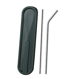 316不锈钢吸管食品级饮管金属弯头非一次性水杯配件大口径粗奶茶