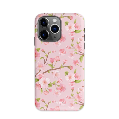 iPhone全包防摔樱花花卉保护壳