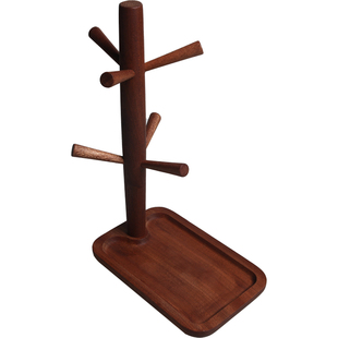 素娘水杯架子挂架茶杯玻璃马克杯家用客厅桌面放杯子的收纳置物架