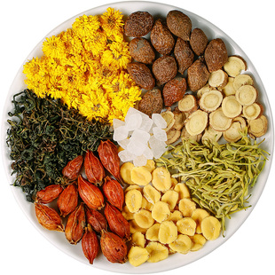 胖大海罗汉果菊花茶正品润喉止清润茶咳肺护嗓茶花茶组合养生茶包